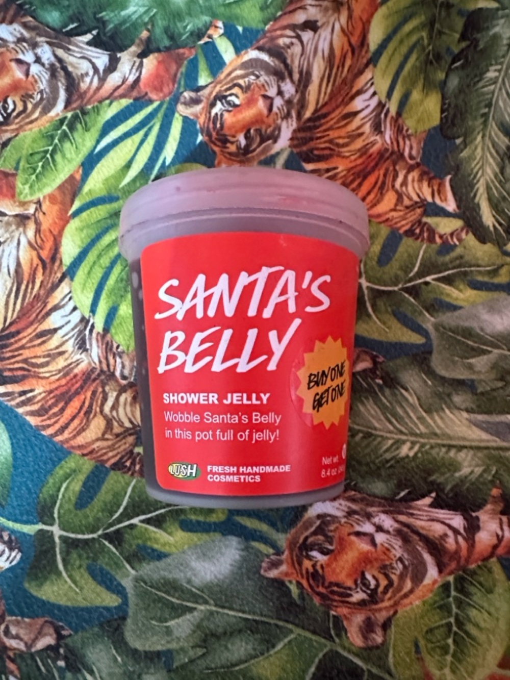 LUSH Santa's Belly Shower Jelly